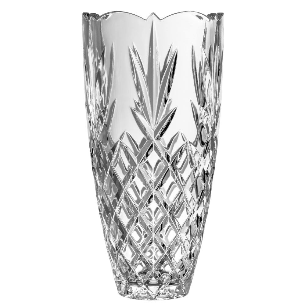  Galway Crystal Renmore Vase - Clear - Bonton