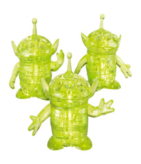 3D Crystal Puzzle - Disney Toy Story 4 - Aliens: 51 Pcs Multi