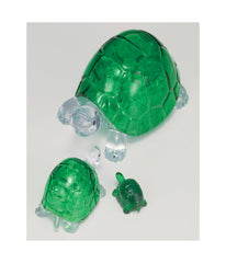 3D Crystal Puzzle - Turtles: 37 Pcs Green