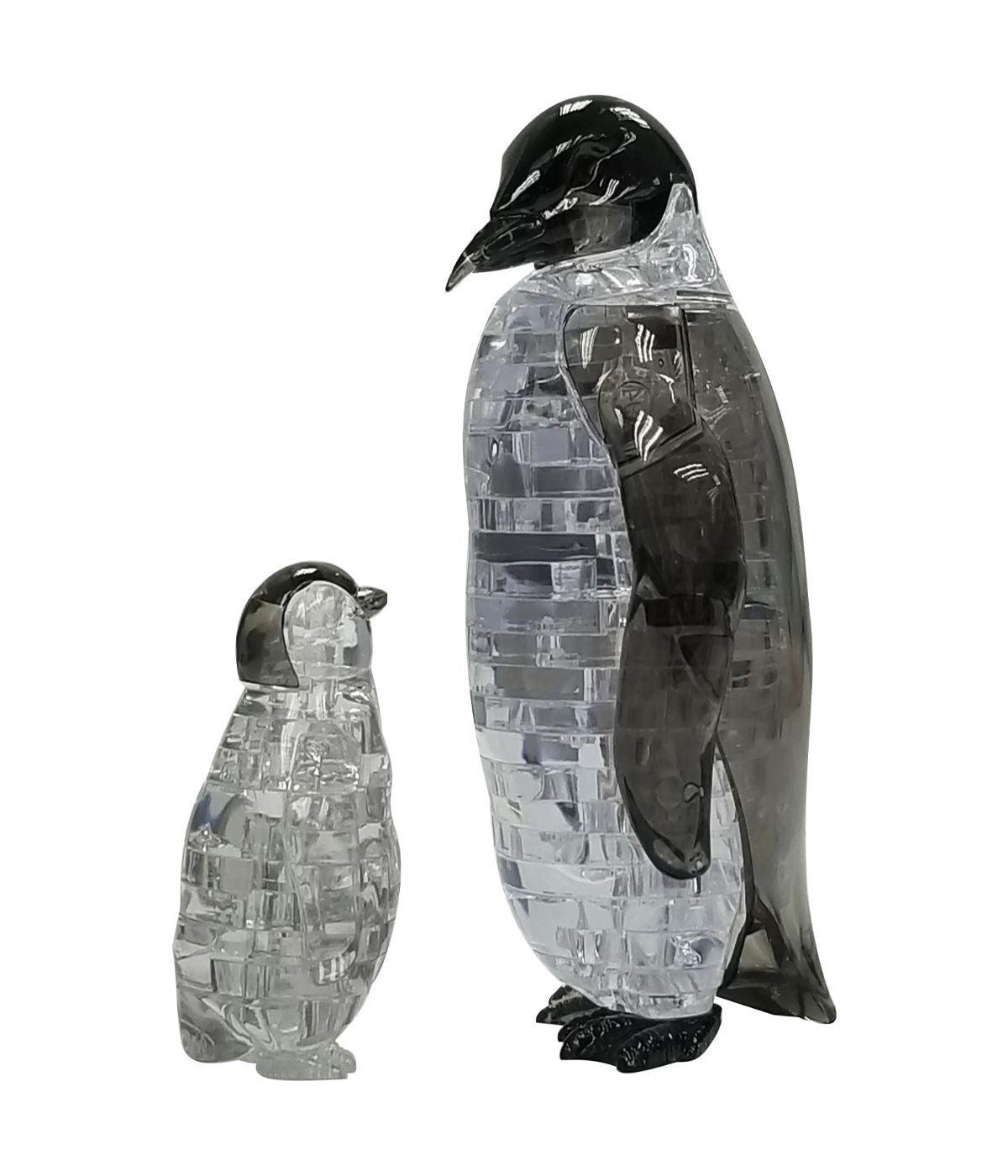  3D Crystal Puzzle - Penguin and Baby: 43 Pcs Multi - Multi - Bonton