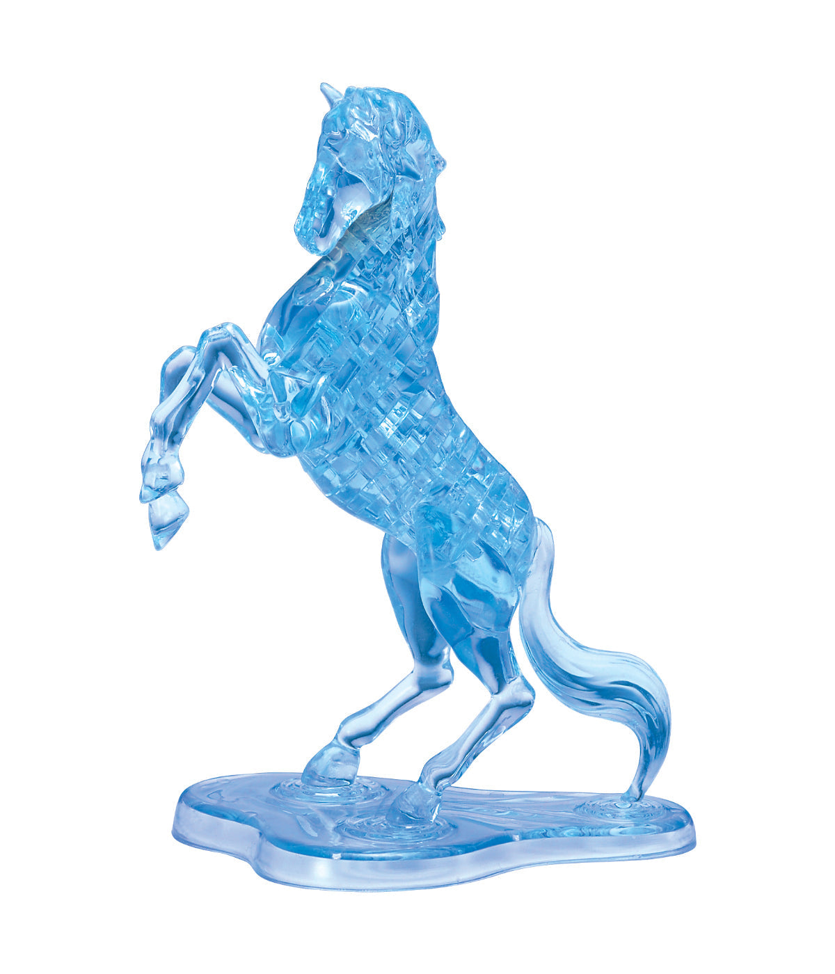  3D Crystal Puzzle - Pegasus: 44 Pcs Blue - Blue - Bonton