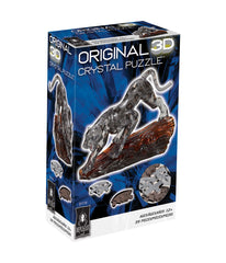 3D Crystal Puzzle - Panther: 39 Pcs Black