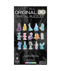 3D Crystal Puzzle - Disney Jasmine: 33 Pcs Aqua