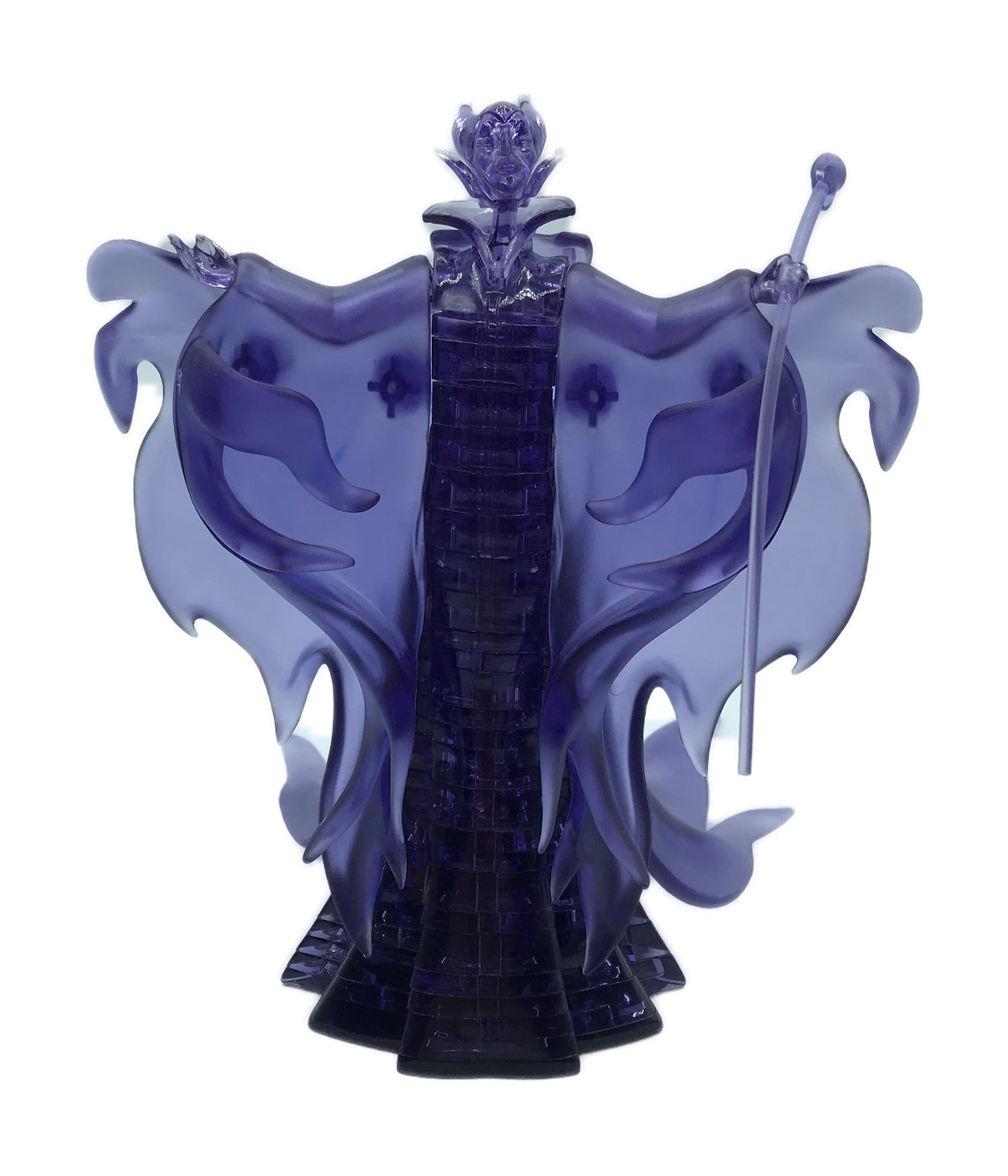  3D Crystal Puzzle - Disney Maleficent: 74 Pcs Purple - Purple - Bonton