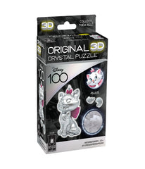 3D Crystal Puzzle - Disney 100 Platinum Edition - Marie: 45 Pcs Multi