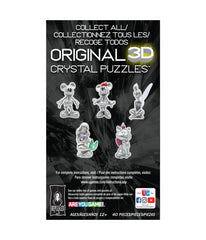 3D Crystal Puzzle - Disney 100 Platinum Edition - Marie: 45 Pcs Multi