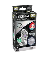 3D Crystal Puzzle - Disney 100 Platinum Edition - Ariel: 42 Pcs Multi