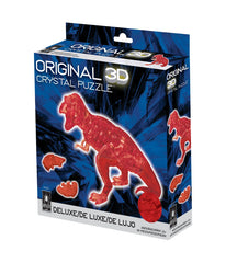 3D Crystal Puzzle - T-Rex: 49 Pcs Red