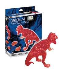 3D Crystal Puzzle - T-Rex: 49 Pcs Red