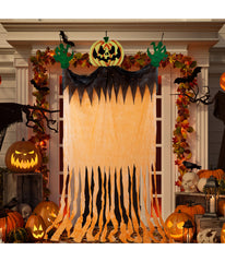 Scary Jack-O-Lantern Halloween Hanging Decoration