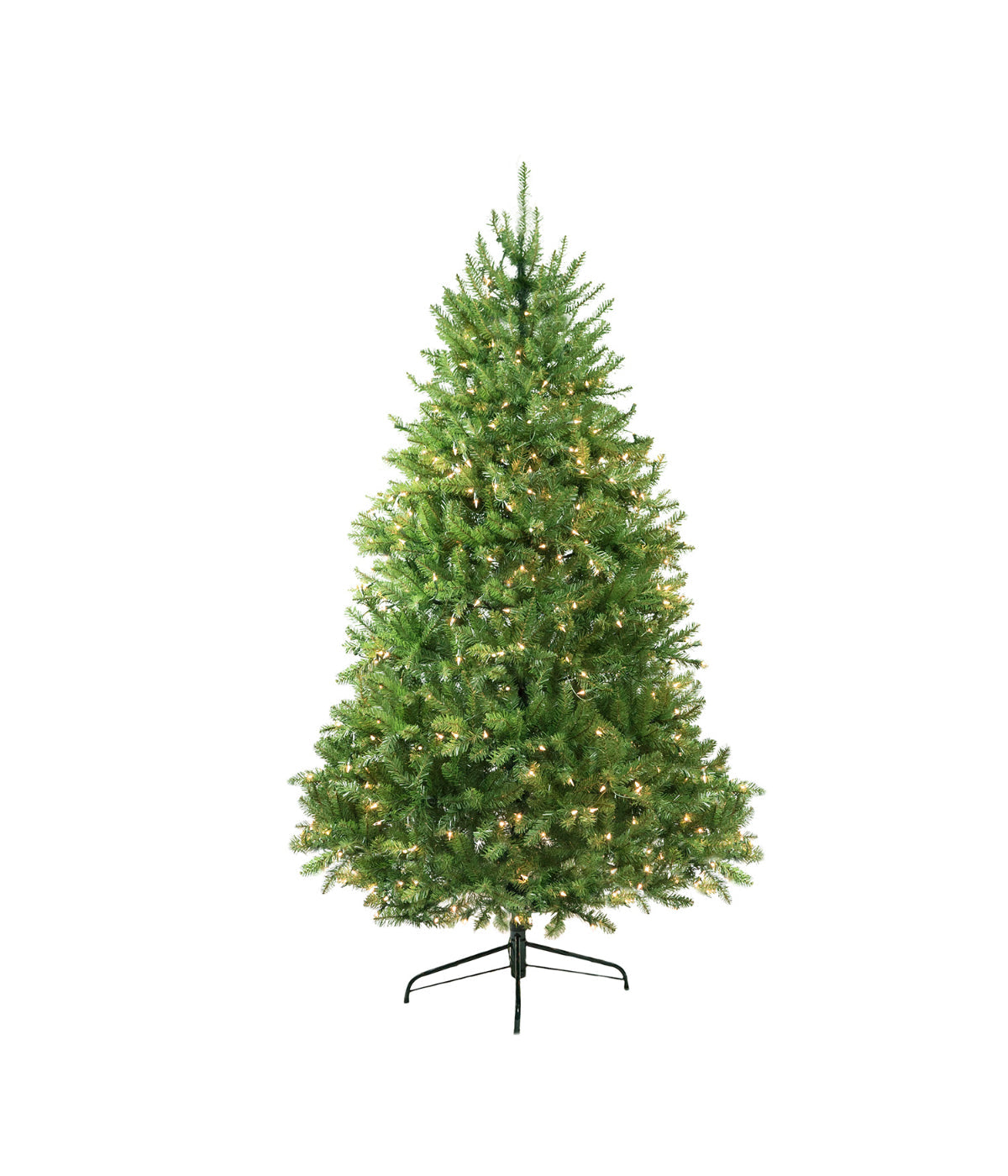  Pre-Lit Full Northern Pine Artificial Christmas Tree with Clear Lights, 14' - Green - Bonton