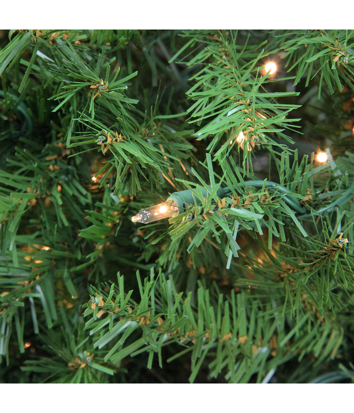  Pre-Lit Full Northern Pine Artificial Christmas Tree with Clear Lights, 14' - Green - Bonton