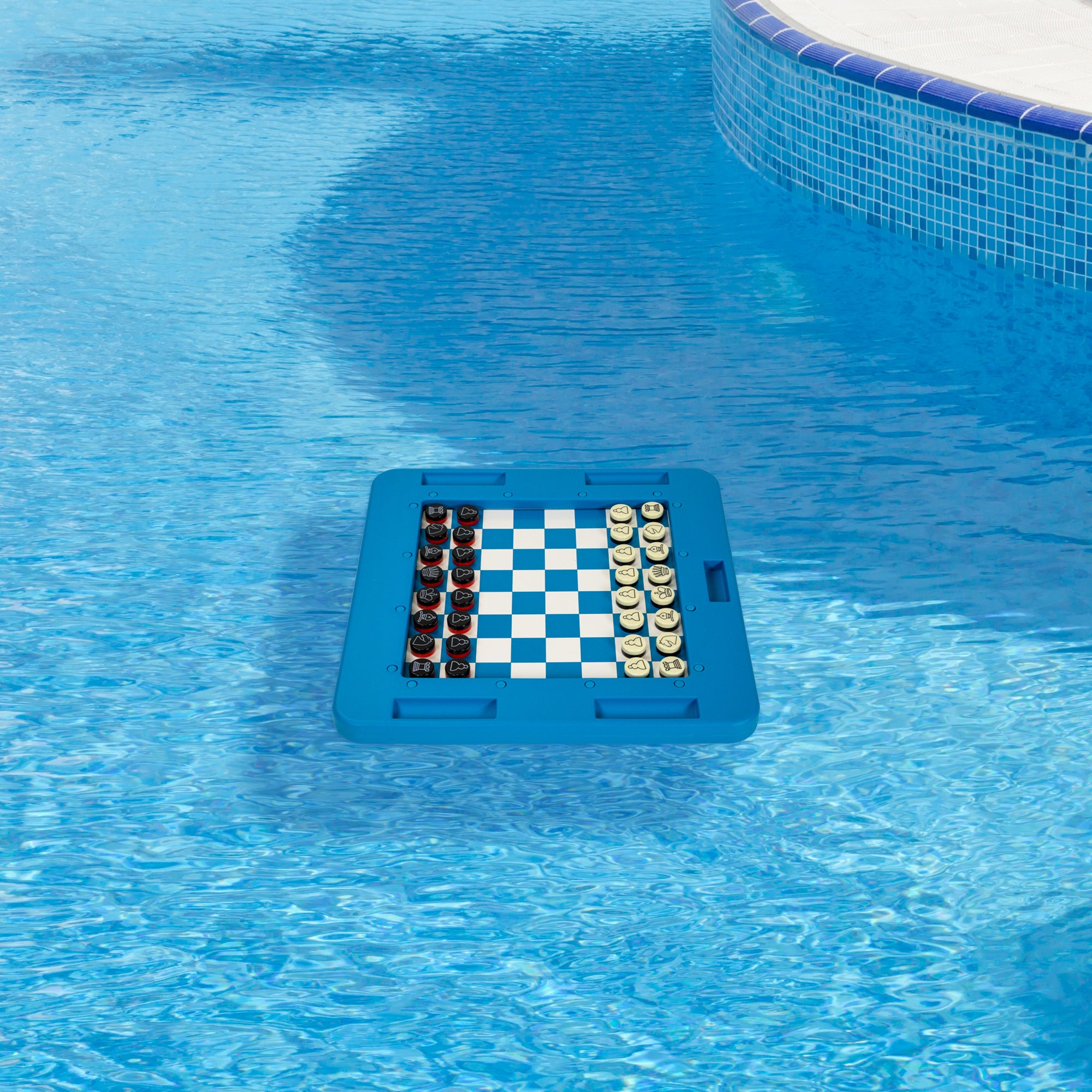  Floating Checkers & Backgammon Pool Board Game 20