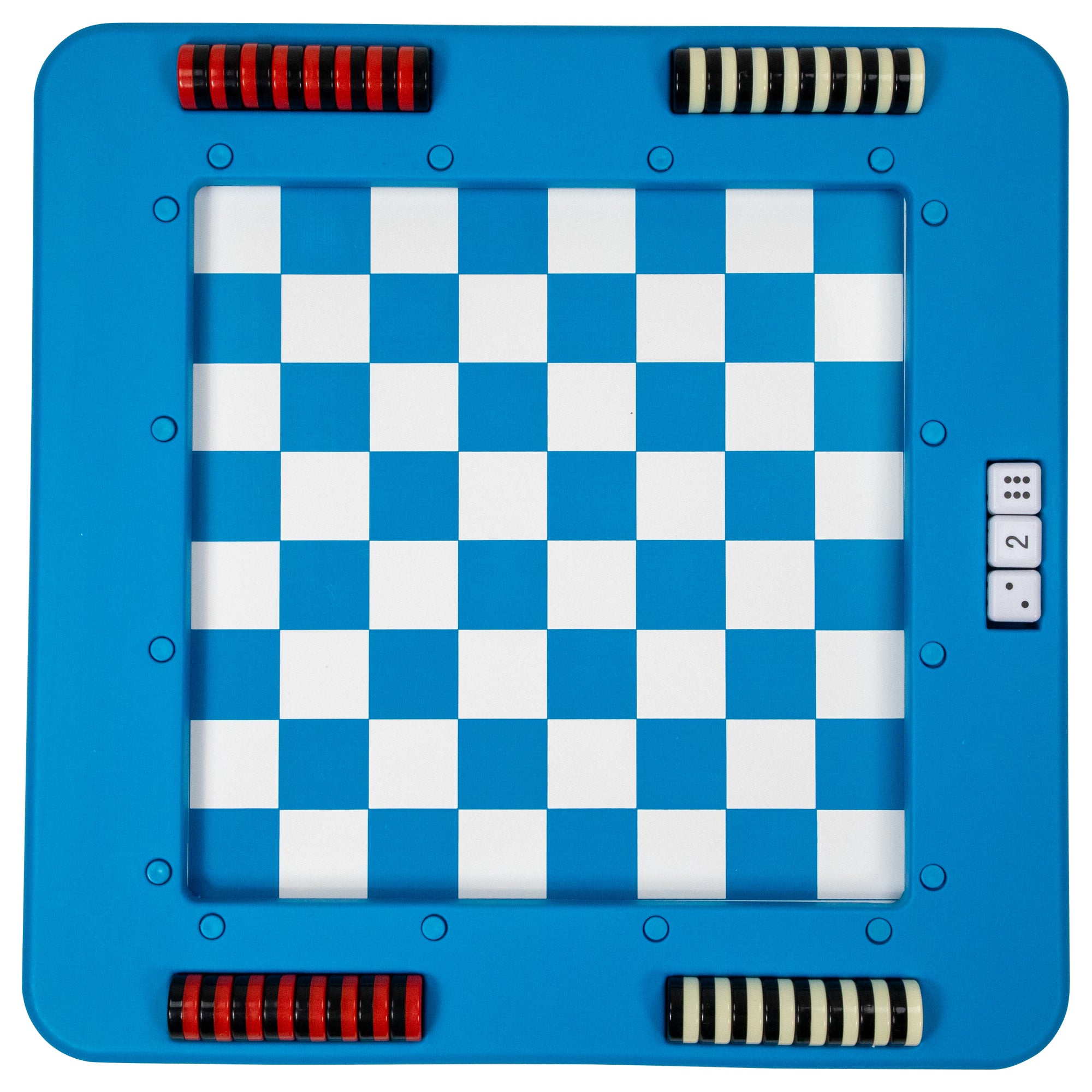  Floating Checkers & Backgammon Pool Board Game 20