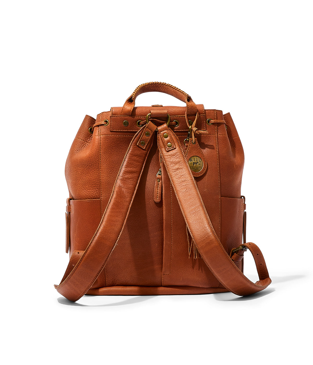  Will Leather Goods Rainier Leather Backpack - Tan - Bonton