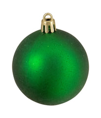 Green Shatterproof 2.5" Christmas Ball Ornaments Set of 24