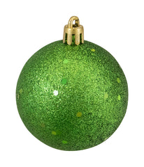 Green Shatterproof 2.5" Christmas Ball Ornaments Set of 24