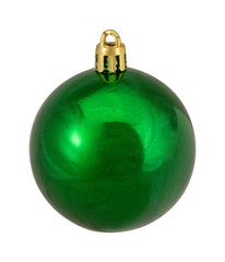 Green Shatterproof 2.5" Christmas Ball Ornaments Set of 24