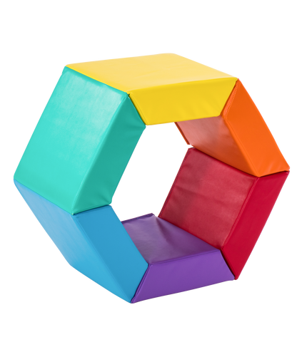Hexagon Gymnastics Mat - Trainer Tumbling Mat by New Bounce