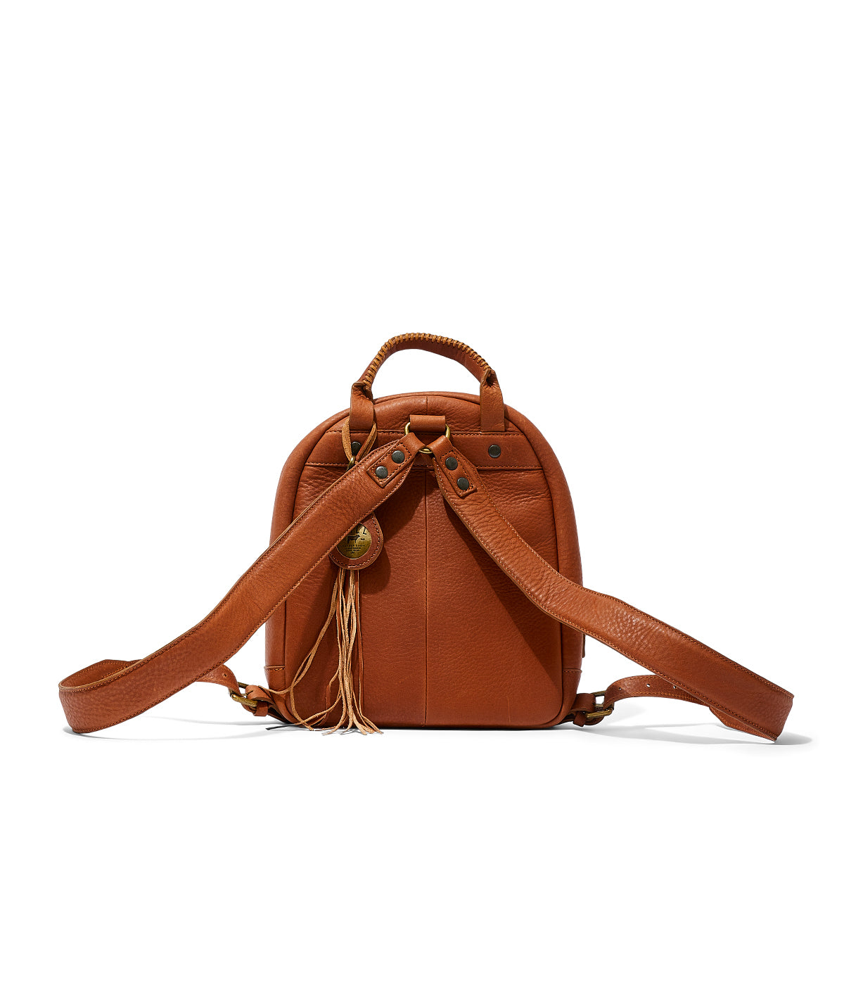  Will Leather Goods Mini Journey Leather Backpack - Tan - Bonton