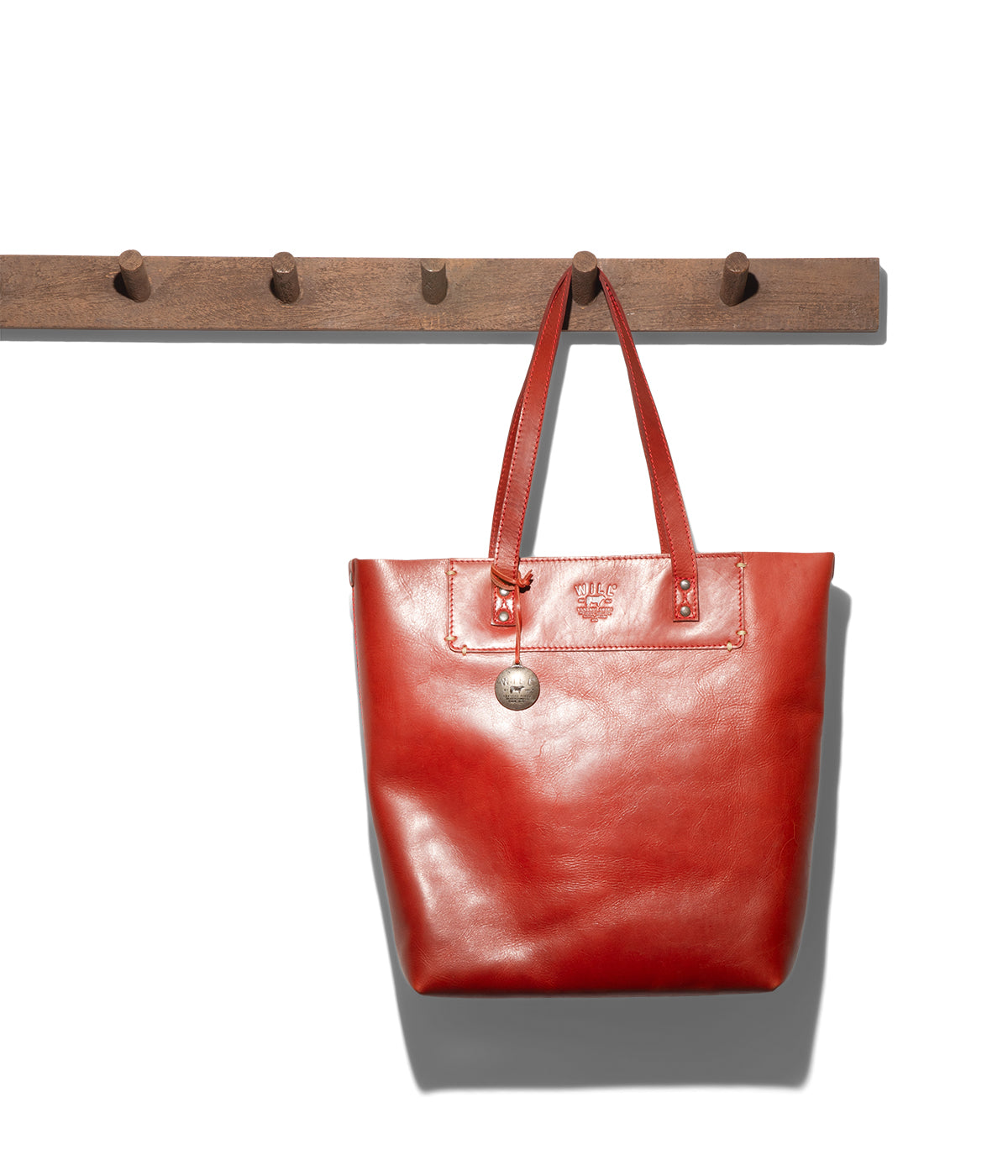  Will Leather Goods Simple Tote - Red - Bonton