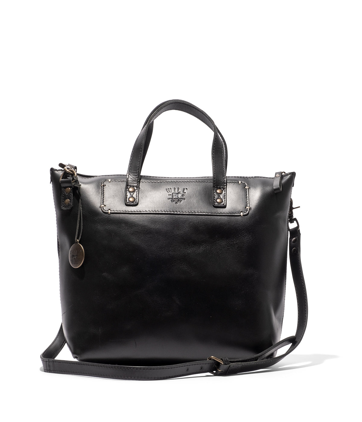  Will Leather Goods Simple Satchel - Black - Bonton