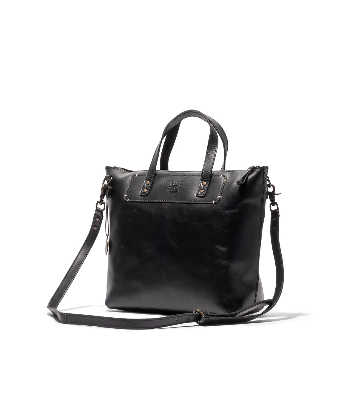  Will Leather Goods Simple Satchel - Black - Bonton