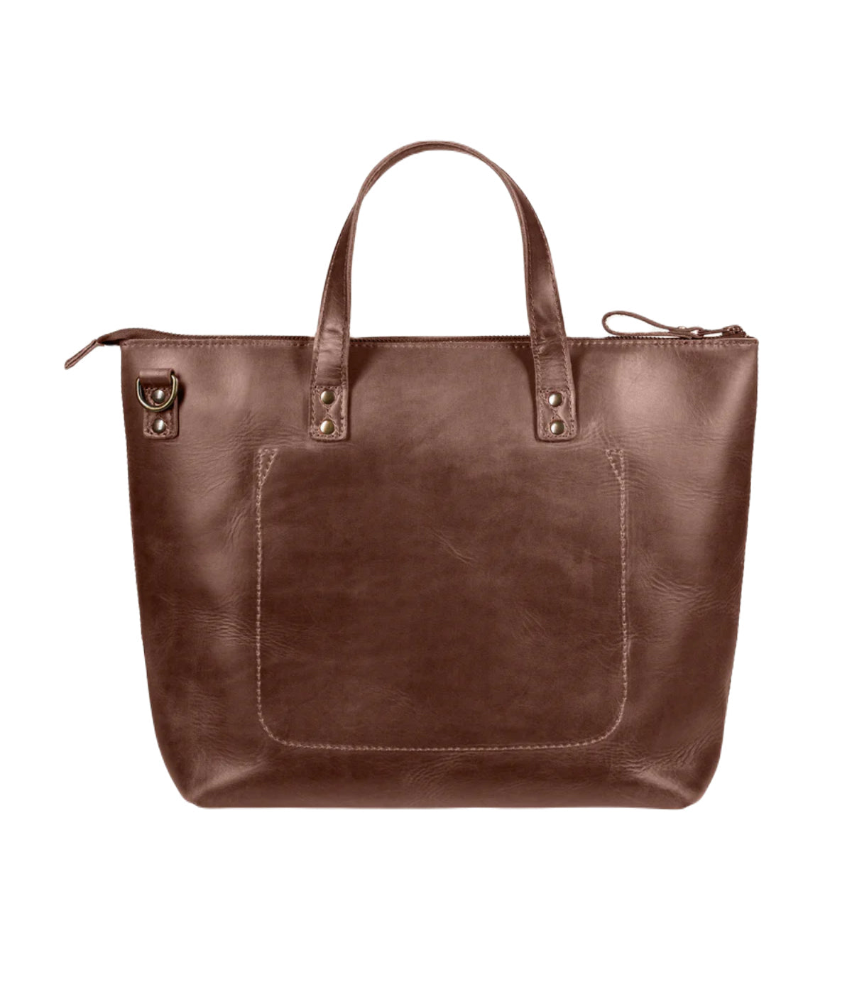  Will Leather Goods Simple Satchel - Brown - Bonton