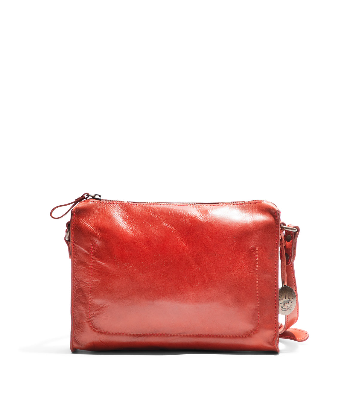  Will Leather Goods Simple Crossbody - Red - Bonton