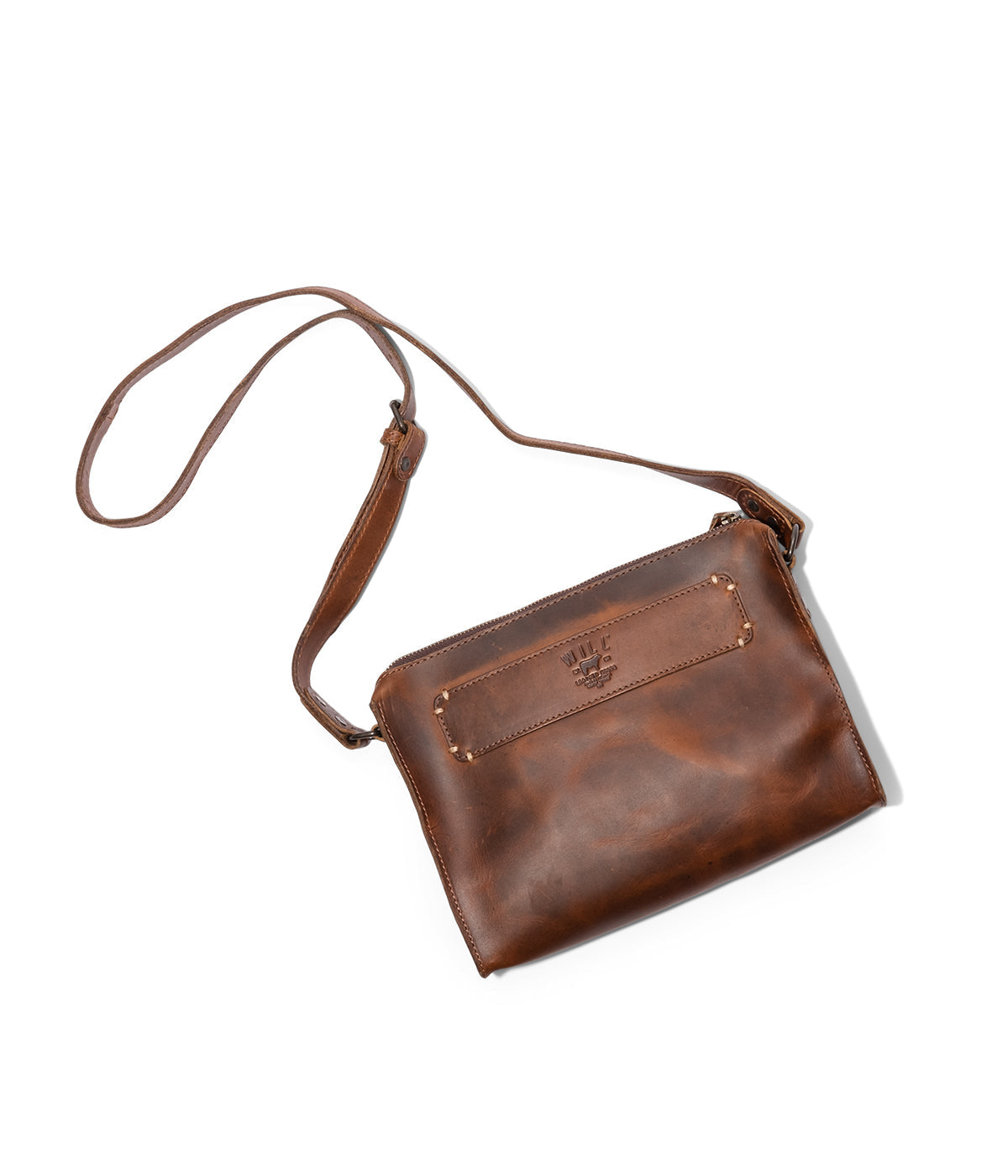  Will Leather Goods Simple Crossbody - Tan - Bonton