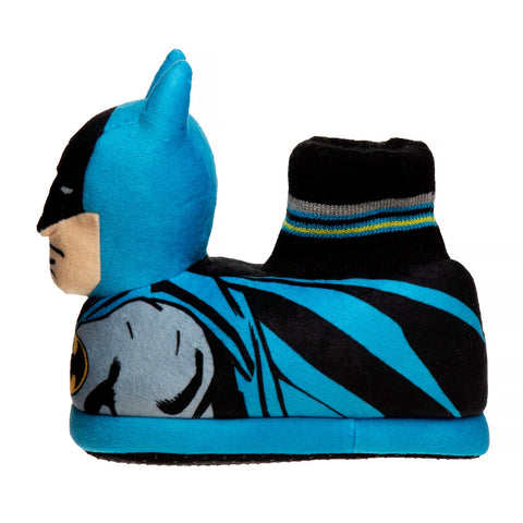 Josmo Boys' Batman Toddler Slipper Dark Knight Superhero Lightweight Comfort Soft Aline Plush House Shoes