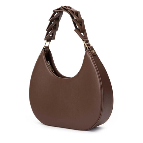 D Bag - Brown Leather