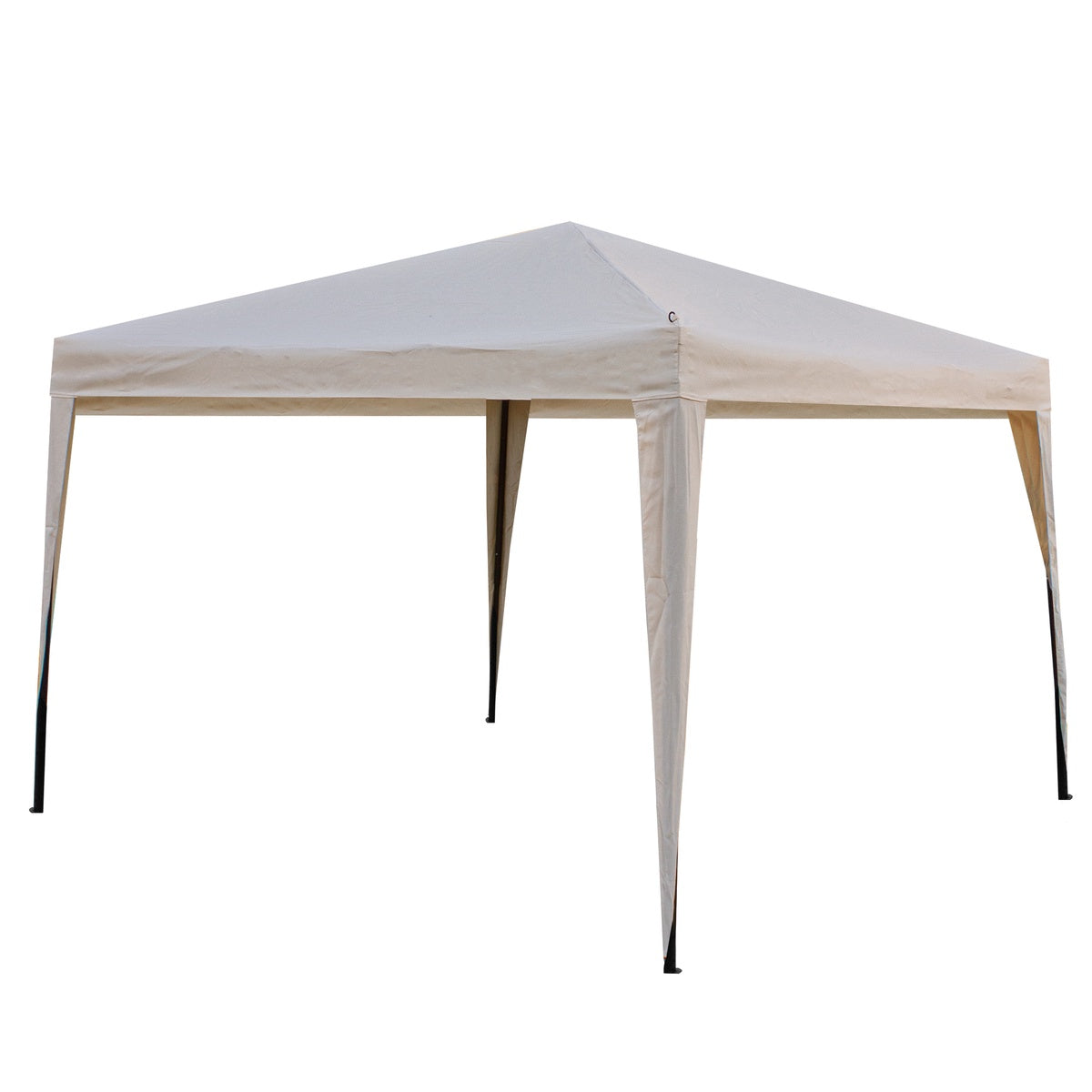  Northlight 10' X 10' Beige Pop-Up Outdoor Canopy Gazebo - Beige - Bonton