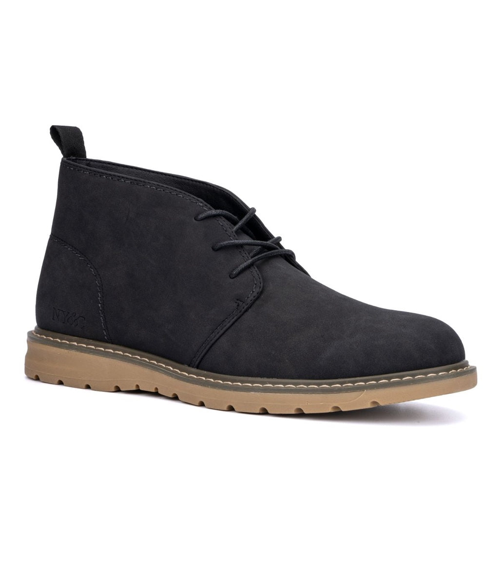  New York & Company New York and Company Men's Dooley Boot Black - Black - Bonton