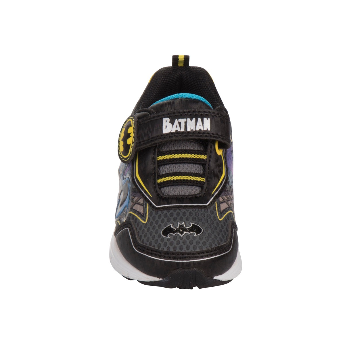  Josmo Josmo Boys Batman - Toddler Sneaker Superhero Comics Slip on Laceless Runner Breathable Sneakers Light Up Tennis (Size 6-12 Toddler) - 7 - Bonton