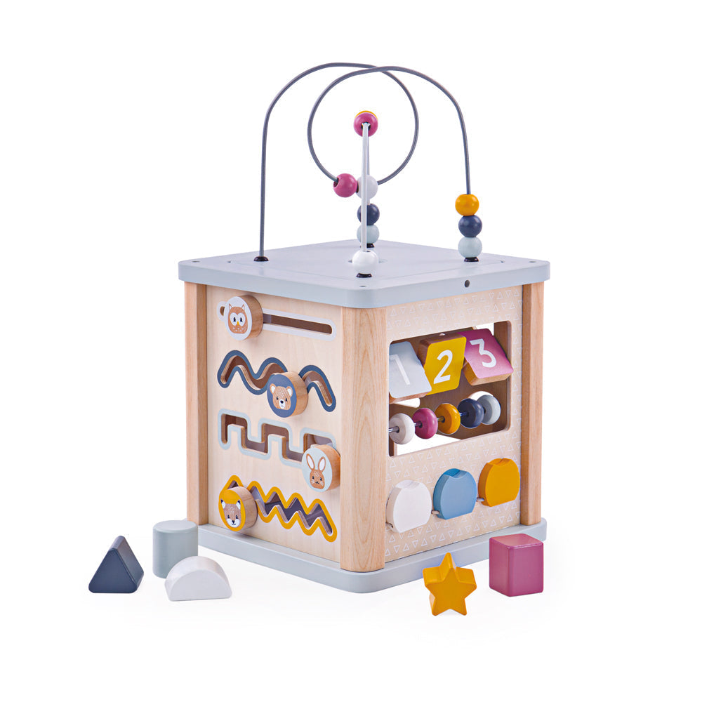  Bigjigs Toys FSC® Certified Activity Cube by Bigjigs Toys US - Default Title - Bonton