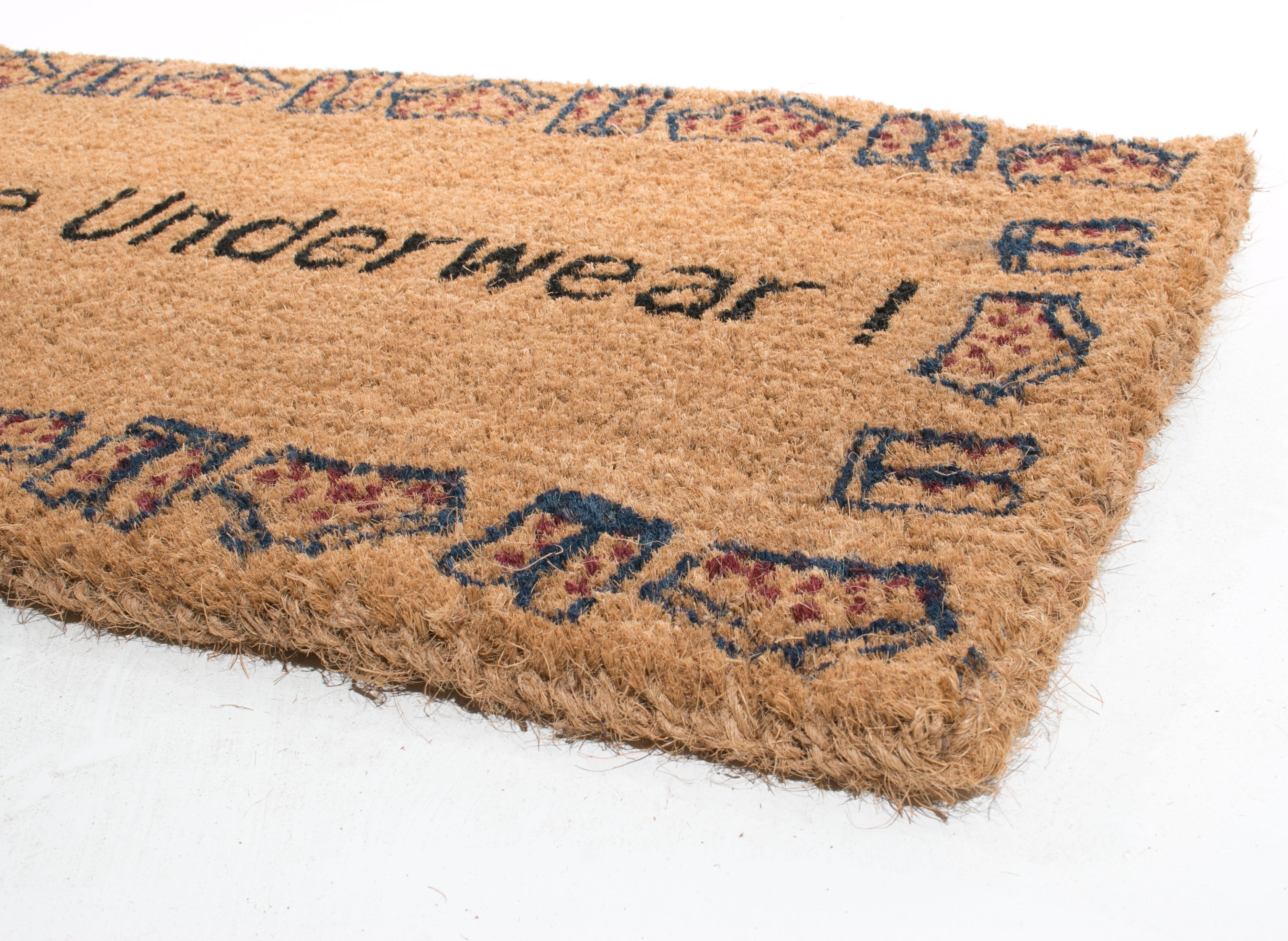  Imports Decor Nice Underwear Doormat - N/A - Bonton