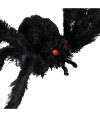 Fuzzy Spider Halloween Decoration