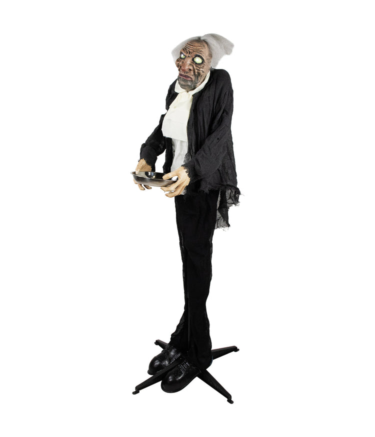 Butler with Sound Animated Halloween Decoration | BONTON