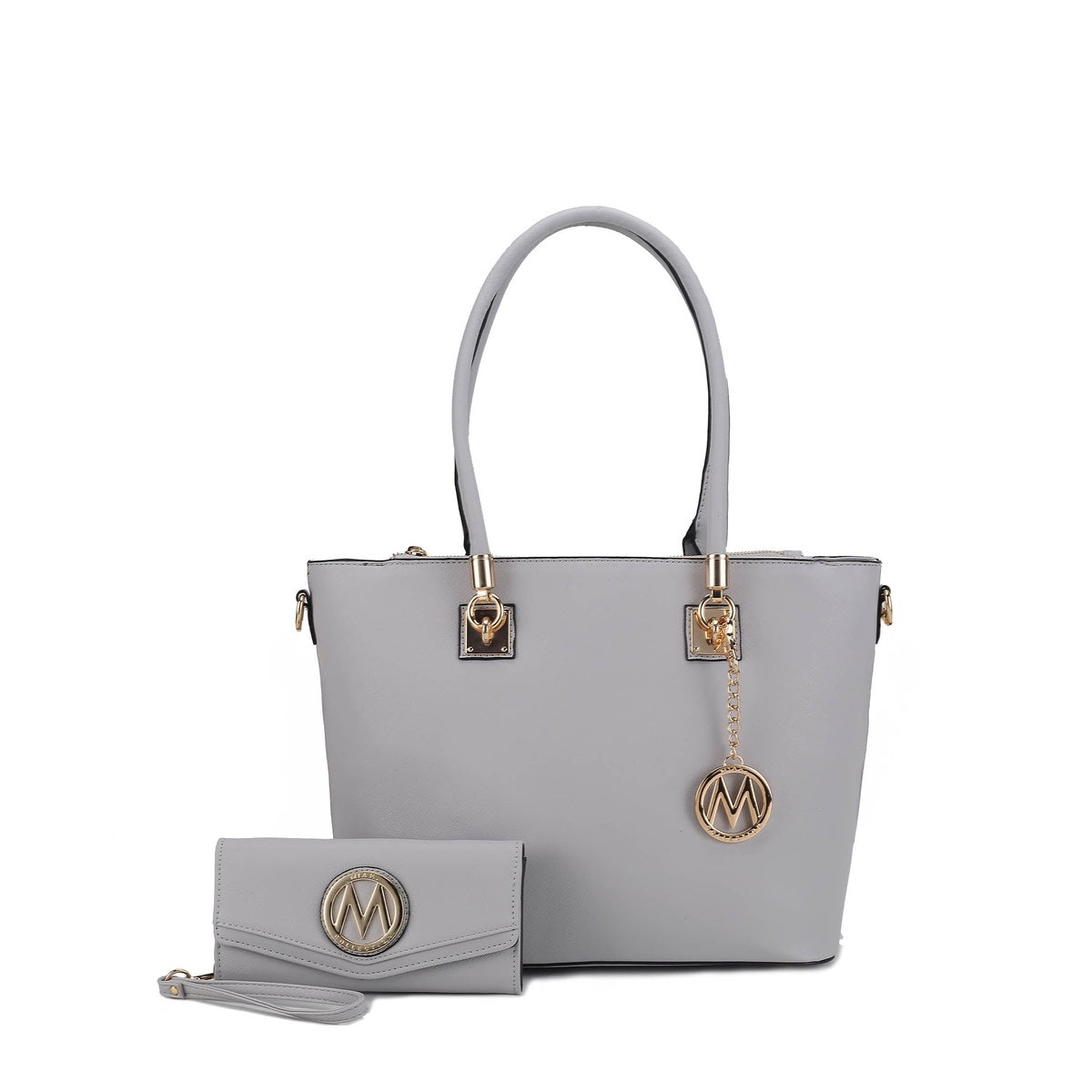  MKF Collection Vanessa Tote and Set - Beige - Bonton