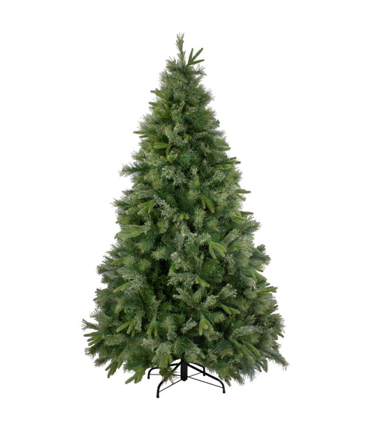 Green Ashcroft Cashmere Pine Artificial Christmas Tree, 7.5'