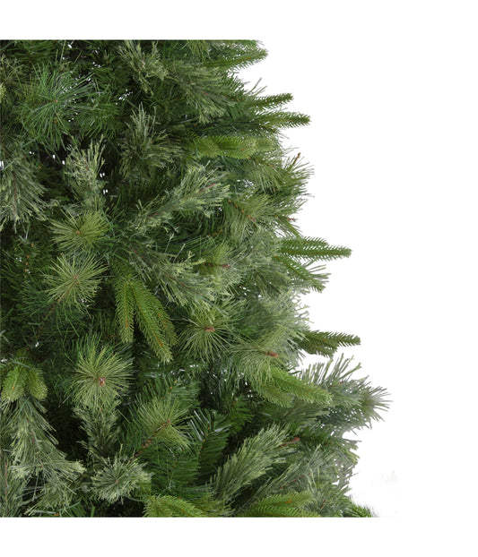 Green Ashcroft Cashmere Pine Artificial Christmas Tree, 7.5'