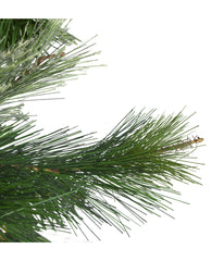 Green Ashcroft Cashmere Pine Artificial Christmas Tree, 7.5'