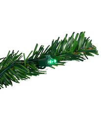 Mixed Classic Pine Artificial Christmas Tree with Pre-Lit Multi LED Lights, 4'