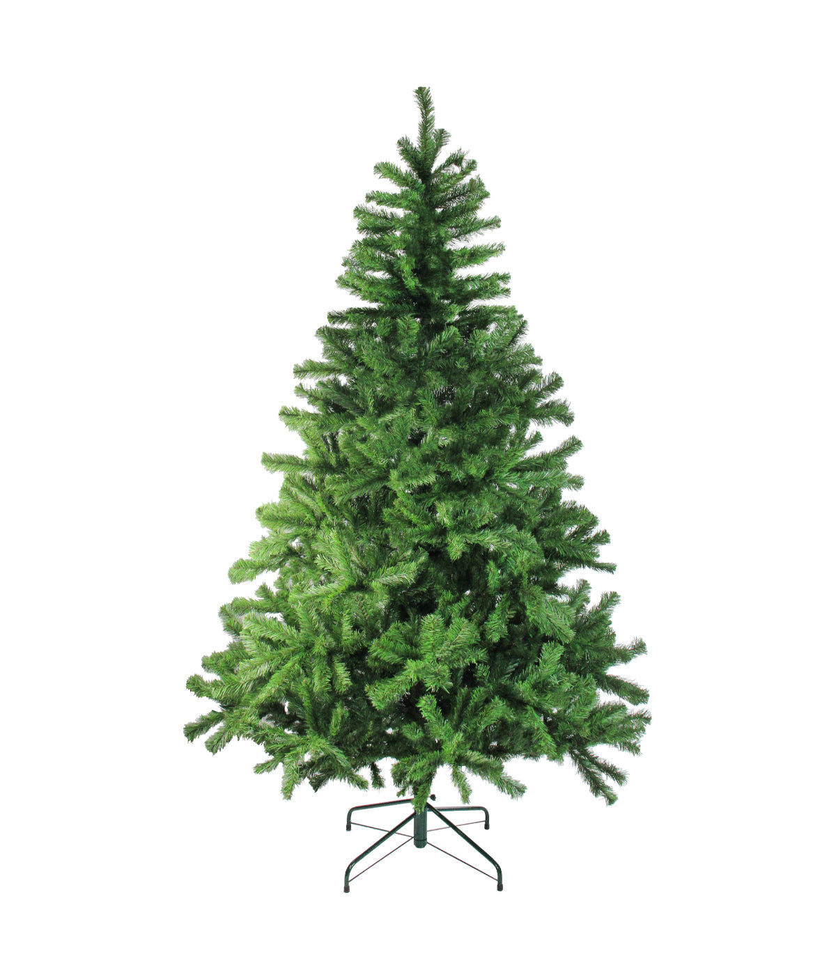  Colorado Spruce 2-Tone Artificial Christmas Tree, 6' - Green - Bonton