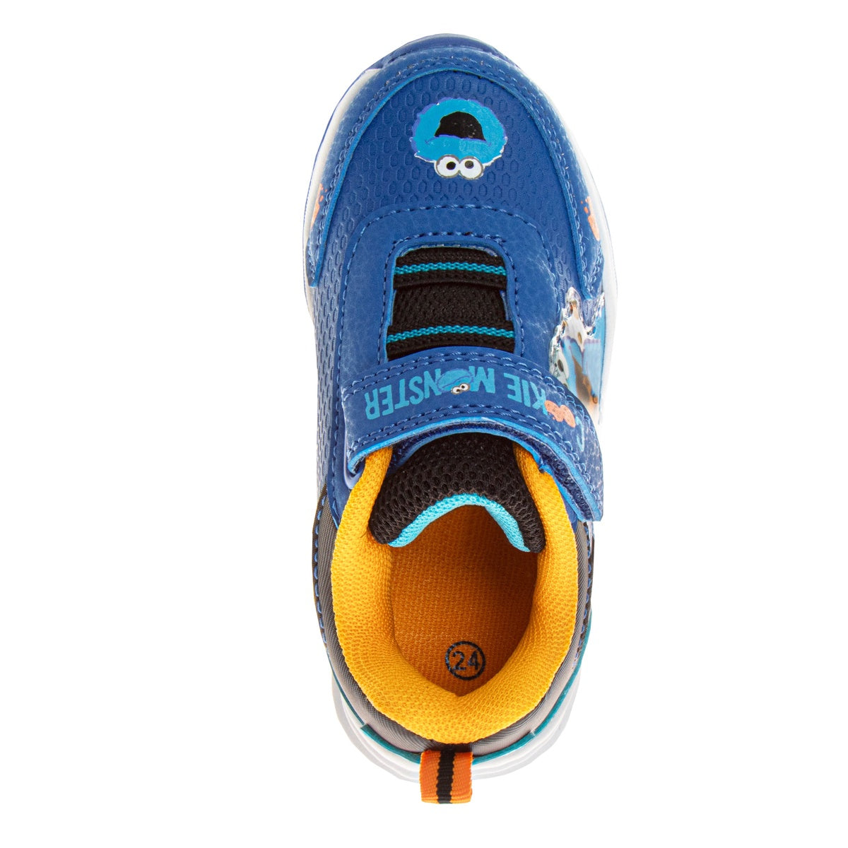 Josmo Sesame Street Boys/Girls Cookie Monster Hook and Loop Fashion Sneaker (Toddlers) - 5 - Bonton