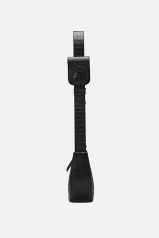 Oryany - Rookie Croco Crossbody Medium Handbags - Black / One Size