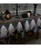 Pre-Lit Ghost Color Changing Hanging Halloween Lights