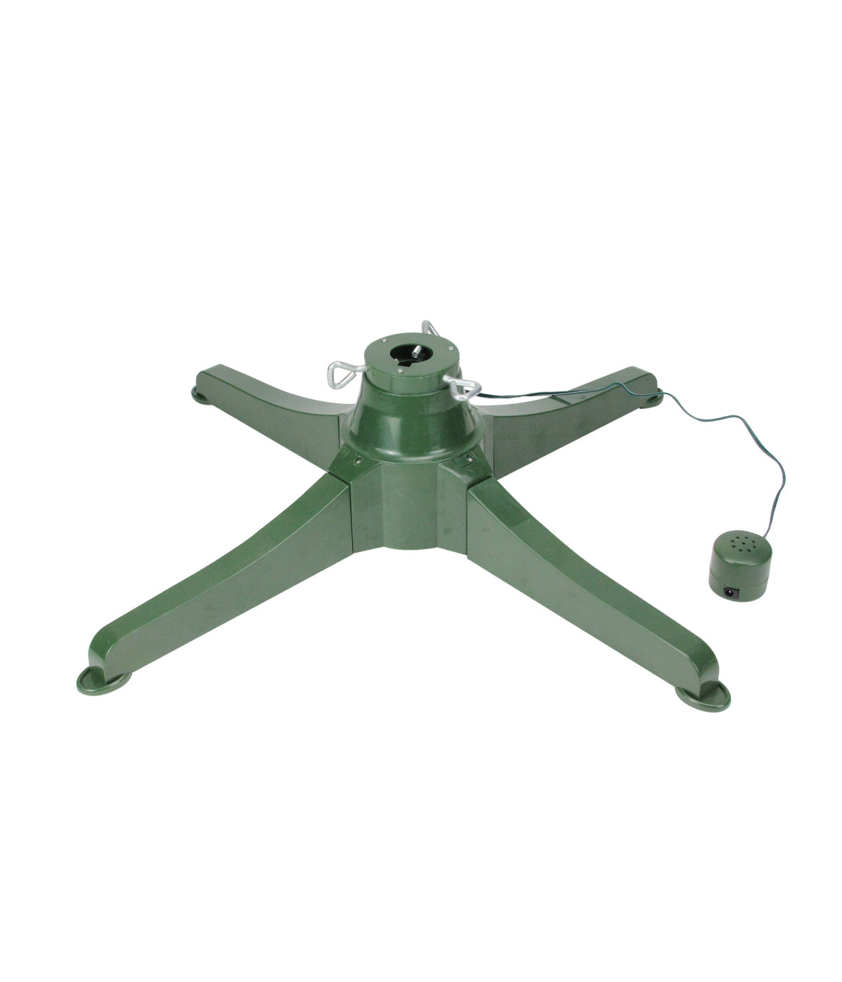  Green Musical Rotating Christmas Tree Stand - Green - Bonton