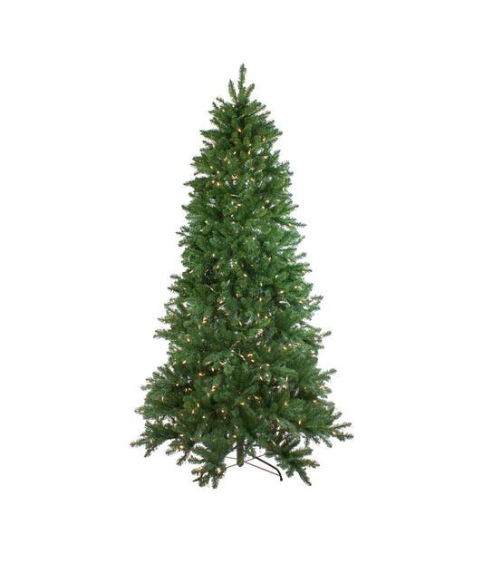 Neola Fraser Fir Artificial Christmas Tree with Pre-Lit Dual LED Lights, 9'